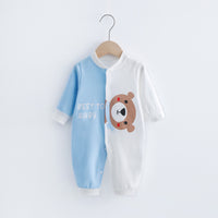 Spring And Autumn Combed Cotton Baby One-piece Long Sleeve