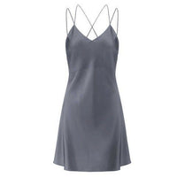 Ice Silk Suspender Skirt Silky Hot Temptation Home Nightdress