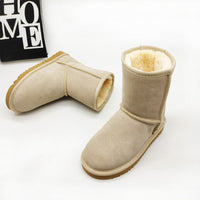 Personalized Mid-calf Length Snow Boots