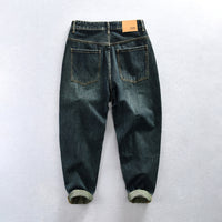 Men's Retro Straight Type Casual Jeans