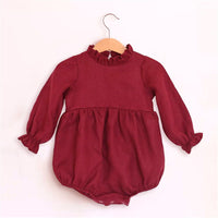 Baby Girl Rompers Long Sleeve Romper Jumpsuits One