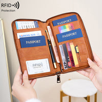 Fashion Personality And Versatility Passport Wallet