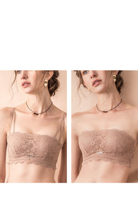 Strapless tube top underwear
