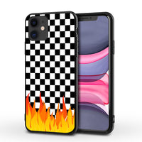 Suitable for XS / XR / 11pro Green Flame Mobile Phone Case