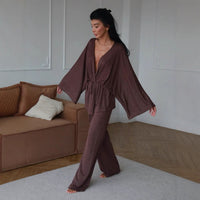Laid-back Style Modal Pajama Set For Women