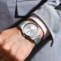 Fashionable Calendar Luminous Waterproof Quartz Watch
