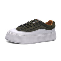 Outdoor Trendy White Shoes Lace-up Breathable Men