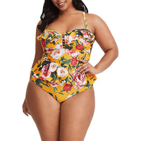 Women's Conservative  Slimming Hot Spring Split Swimsuit
