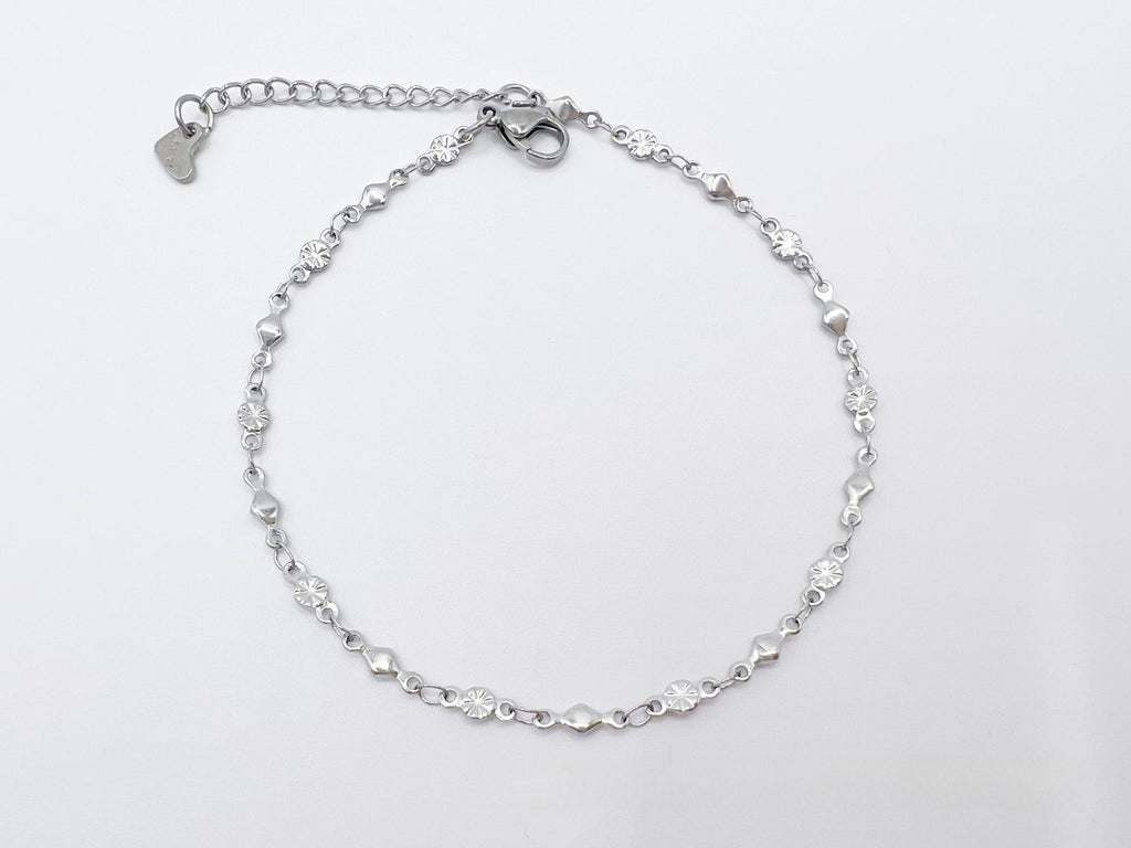 European And American Style Fashion Special-interest Stainless Steel Anklets Love Anklet Multi-style Ins