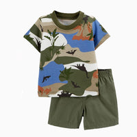 Summer Two-Piece Baby Short Sleeve