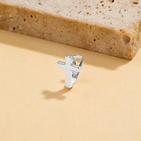 Stylish Hollowed-out Diamond-studded Braces