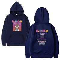 Popular Bear Letter Print Casual Hoodie Sweater