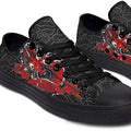 Fashion Printed Couple High Top Canvas Shoes