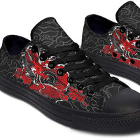 Fashion Printed Couple High Top Canvas Shoes