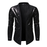 Men's Fashion Casual Performance Party Cardigan Jacket