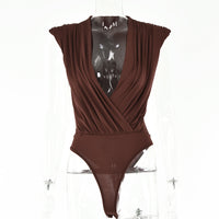 Fashion Light Mature Temperament V Neck Jumpsuit Women