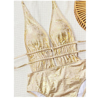Womens Cutout Figure-Flattering Sexy One-Piece Swimsuit