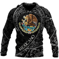 European And American Style Fashionable 3D Printed Sweater Men's Comfortable Retro Hooded