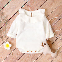Girls Knitted Bag Fart Romper
