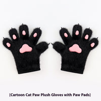 Handmade Cat's Paw Gloves Plush Meat Pad Cat Palm Props