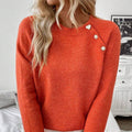 Women's Casual Cardigan Button Knitted Sweater