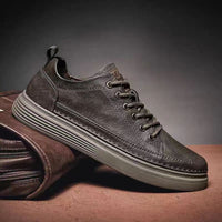 Men's Commuter Shoes Summer All Match Leather