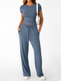 New Casual Slimming Y2K Two-Piece Set For Women
