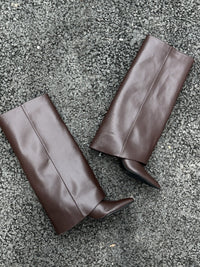 New Pointed Toe High Heel Boots Children