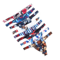 Moisture Wicking Low Waist Men's Underwear Cartoon Print