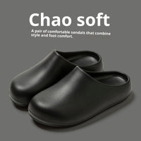 Womens EVA Slippers With A Non-slip Waterproof And Oil-resistant Outer Layer For Outdoor Wear
