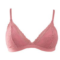 Lace Sexy Bra French Triangle Cup Opaque Single-breasted