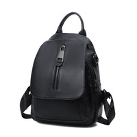 Anti-theft Backpack Ladies Multi-compartment Leather Backpack