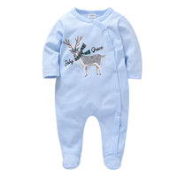 Spring and Autumn Thin Long Sleeve Baby One-piece