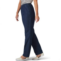 Womens Stretchy Thick Fashionable Casual Denim Jeans With An Elastic Waist