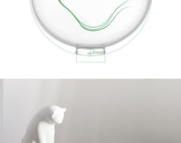 Xiaopei Cat Bowl Oblique Mouth Double Bowl Drinking Water Adjustable