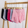 Women's Sports High-Waist Running & Cycling Shorts