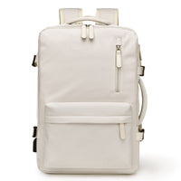 Macaron Color Expansion Backpack For Men And Women