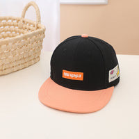 Children's English Hip Hop Colored Duck Tongue Hat