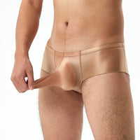 Thin Transparent Highly-elastic Plus Size Men's Low Waist Panties