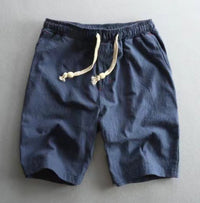 Summer Men's Thin Casual Linen Shorts