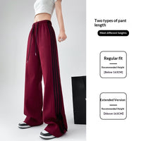 Bow-knot Sweatpants For Women High-waisted And Versatile