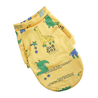 Pet Supplies Dog Fashion Thin Fleece Floral Sweater