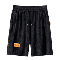 Men's Casual High-Elastic Thin Loose High-Waist Shorts