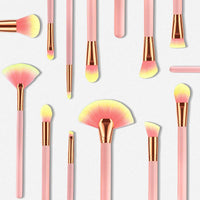 12pcs beauty makeup brushes