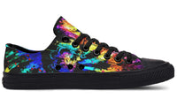 Fashion Printed Couple High Top Canvas Shoes