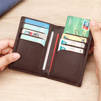 Men's Leather Credit Card Holder