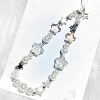 Pendant Short Beaded Chain Phone Case Lanyard