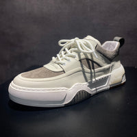 Men's Vintage Leather Platform Casual Shoes