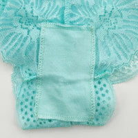 Lace-trimmed Low-rise Thong With Bow And Cutout Design For Women