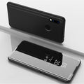 Mobile Phone Shell Plating Mirror Cover Leather Case